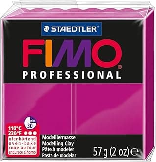 Staedtler Fimo Professional Soft Polymer Clay, 2 oz, True Magenta by Staedtler