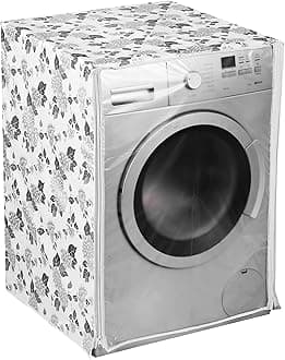AMPEREUS Front Load Washing Machine Cover Compatible for LG 6.5 Kg & 8Kg (61Cmsx61Cmsx84Cms) Pack of : 1 Washing Machin Cover
