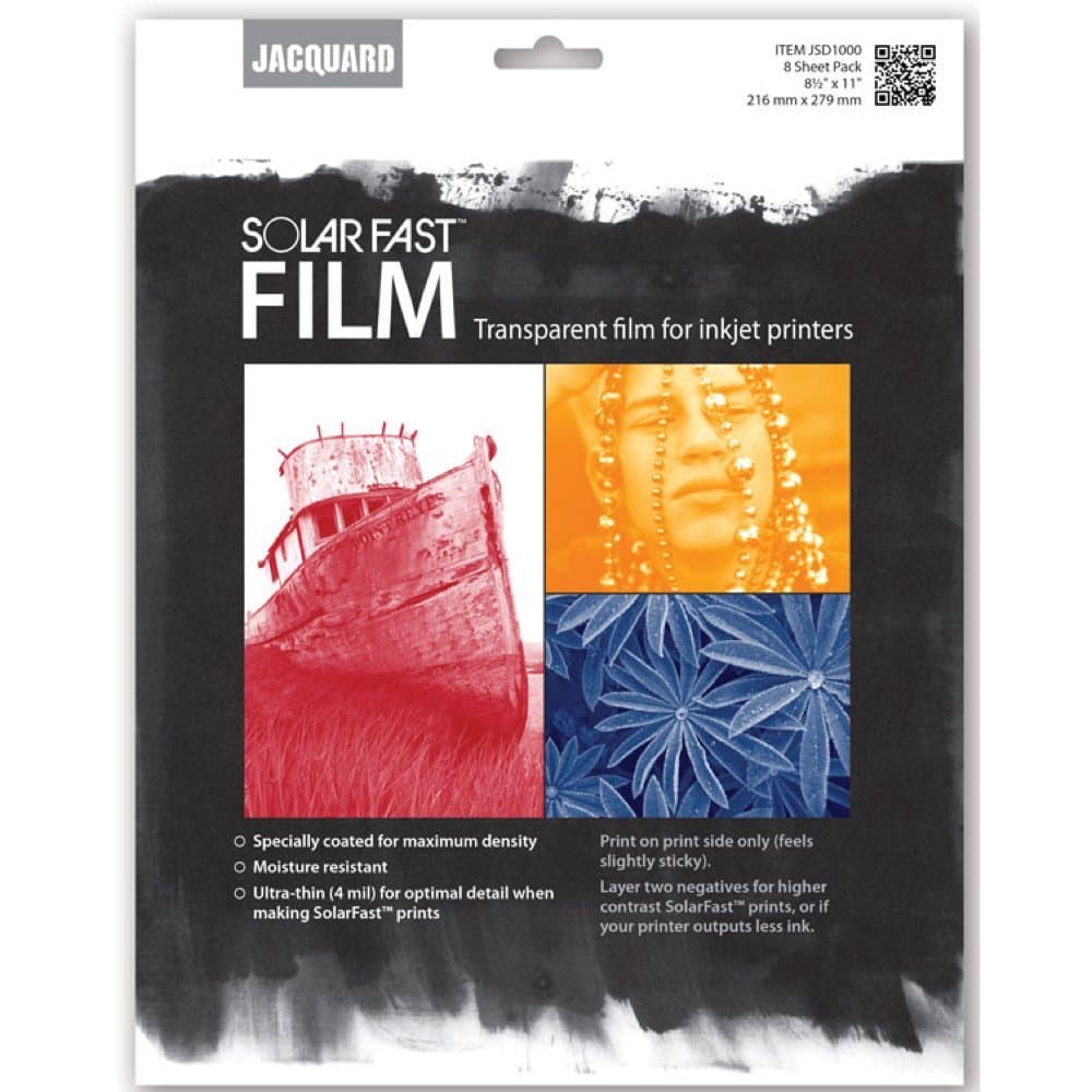 Jacquard SOLARFAST FILM - 8 SHEET PACK