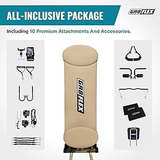 GR8FLEX Total Luxury Gym Fit Your Home Style - Golden XL Model