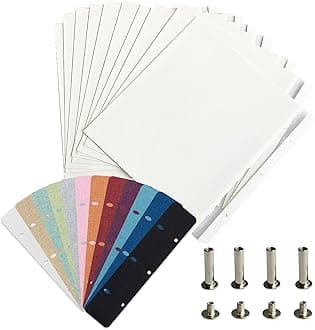 Vienrose Large Photo Album Self Adhesive supplementary Blank Pages for 4x6 8x10 Pictures,26 x 27 cm