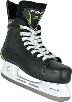 TronX Stryker 3.0 Senior Adult Men Women Junior Kids Ice Hockey Skates, New Model