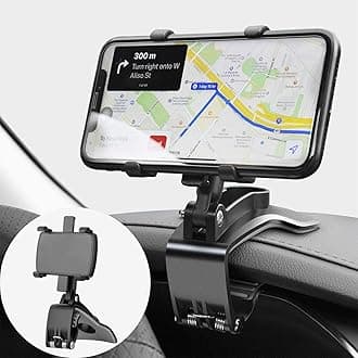Car Mobile Phone Holder 360 Degree Rotation Car Dashboard Cell Phone Mount Car Automobile Cradle Suitable for 4 to 7 Inch Smartphones