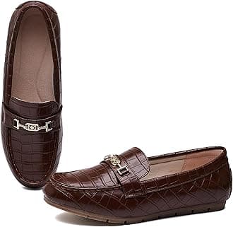 Loafers for Women Comfortable Slip On Flats with Memory Foam Insole for Daily Wearing