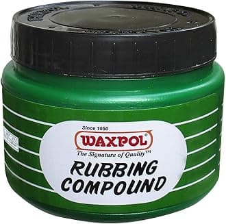 Waxpol Rubbing Compound Green 500 g For Deep Scratches, Sandpaper Marks, Swirls & Hologram