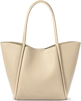 BOSTANTENWork Purses for Women Vegan Leather Shoulder Bag Large Tote Handbag for Travel 2024