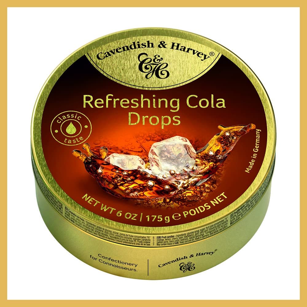 Cavendish & Harvey Refreshing Cola Drops - 175Gram, Germany