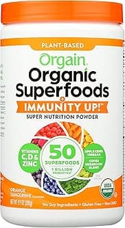 Orgain Organic Immunity Up! Powder, Orange Tangerine