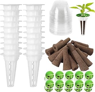 DECYOOL 148pcs Garden Pods, Hydroponic Pods Kit, Grow Anything Kit