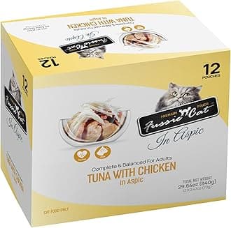 Premium Tuna w/Chicken in Aspic, 2.47 Ounce (Pack of 12)