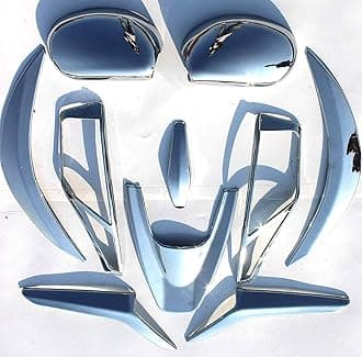 PINZU Full Chrome Kit for Suzuki Access 125 cc (Set of 10)