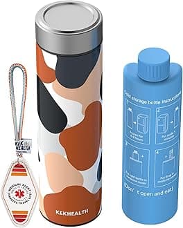 60H Insulin Cooler Travel Case, Insulin Pens Case, Medicine Cool Bag with QR Medical Tag, EpiPen Carry Case Diabetic Travel Kits with Biogel Ice Pack, TSA Approved (Brown)