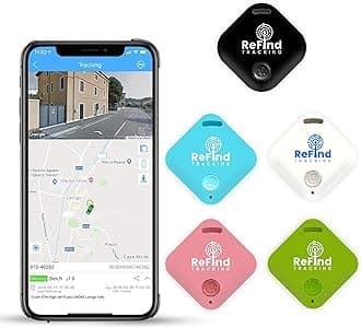 ReFind R4 Smart Tracker for Android and iPhone. Mini GPS Tag Bluetooth 5.0 Key Finder. Samsung AirTag Alternative for Keys, Pets, Wallets and Luggage (Green)
