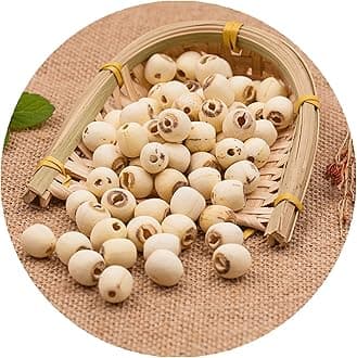 Dried Lotus Seeds 8.8 Oz,Dried white lotus seeds, Perfect for Lotus Seed Sweet Dessert Soup, Paste, Cooking Porridge and Soup Raw Materials