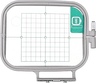 Sew Tech Embroidery Hoops for Brother SE600 SE400 SE700 SE625 SE425 PE550D PE540D PE535 PE525 PE500 Innovis Babylock Brother Embroidery Machine Hoop (4x4" - SA432)