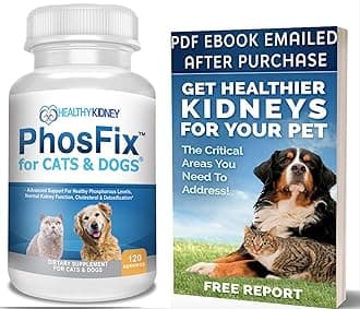- PhosFix for Cats & Dogs: Phosphorus Binder for Cats & Dogs to Support Normal Phosphorus Levels and Kidney Function, Chitosan for Restoring Kidney Health Naturally. A Special Renal Supplement
