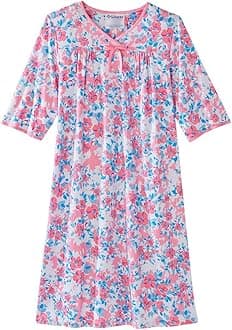 Silverts Women's No Peek Hospital & Home Care Gown