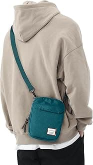 Mini Crossbody Bag Shoulder Bag for Men, Small Messenger Satchel Bag for Women