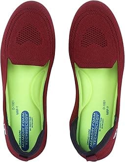 DOCTOR EXTRA SOFT Flexible Memory Foam Women's Shoes for Walking Gym Training | Casual Sports,Slip-On,Lightweight Lace up Jutis Bellies Classy Ballerina for Ladies and Girls New-D-1003