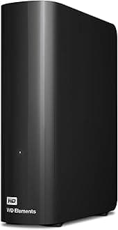 WD Elements 4TB USB 3.0 Desktop Hard Drive Black 3TB