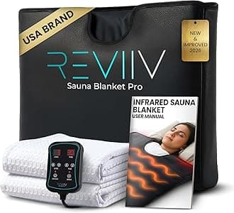 FAR Infrared Sauna Blanket for Home - Portable Infrared Sauna for Full-Body Heat, Sauna Insert Towel Included - At-Home Personal Sauna for Relaxing Warmth & Daily Wellness