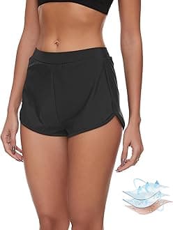 Period Swimwear Shorts Leakproof Menstrual Swim Bathing Suit Built in Bikini Bottom Waterproof UV 50 Teens Girl Women