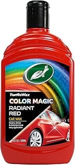 Turtle Wax 52711 Color Magic Car Paintwork Polish Restores Colour & Shine Red 500ml