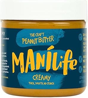 Manilife Smooth Peanut Butter - 295g Jar