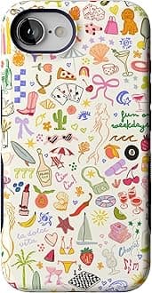 Casely iPhone 16e Case | All The Fun Things | Fun on Weekdays | Compatible with MagSafe | Bold Protective Design