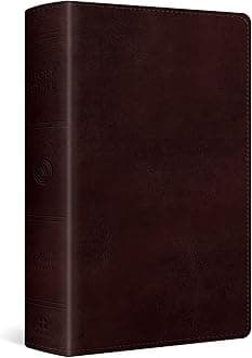 ESV Large Print Personal Size Bible: English Standard Version, Mahogany, Trutone, Personal Size Bible