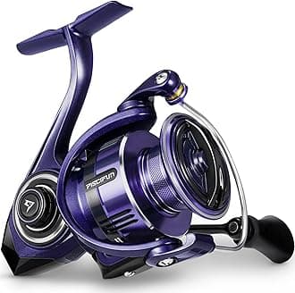Piscifun AlumiX Spinning Reel, Aluminum Spinning Fishing Reel, 26LBs Max Drag, Light to 6.1oz, Carbon Rotor, 10+1 Shielded BB, 5.2:1/6.2:1, Smooth Powerful Freshwater Spinning Reel