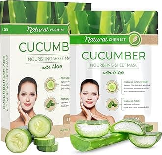 Cucumber & Aloe Vera Sheet Masks