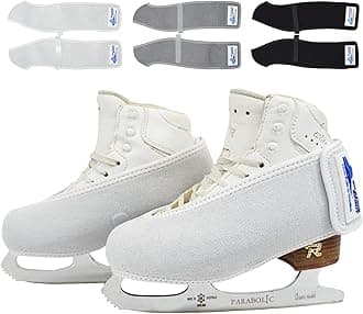 SkatingSpirit Skate Boot Covers for Roller Skating Figure Skating Easy-on Easy-Off Youth and Adult (1 Pair)