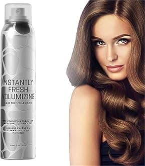 Halo-vida Dry Shampoo,Instantly Fresh Volumizing 𝘿𝙧𝙮 𝙎𝙝𝙖𝙢𝙥𝙤𝙤,Invisible Dry Shampoo,Natural 𝘿𝙧𝙮 𝙎𝙝𝙖𝙢𝙥𝙤𝙤 Volumizing Spray,Travel Dry Shampoos,Non-Greasy, Natural,Refreshing (1PCS)