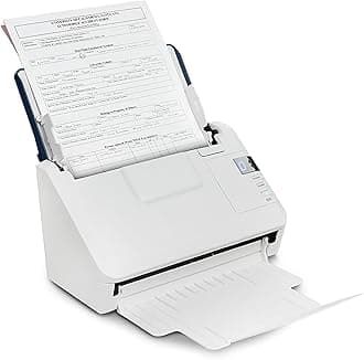 Visioneer Xerox D35 Scanner, USB Office Document Scanner for PC and Mac, 45 PPM, Automatic Document Feeder (ADF), White