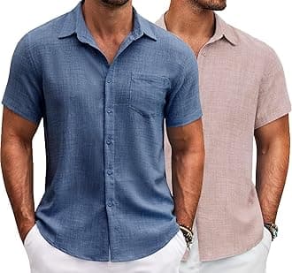 LymioMen Cotton Regular Fit Shirt || Stylish (Resort-Slub)
