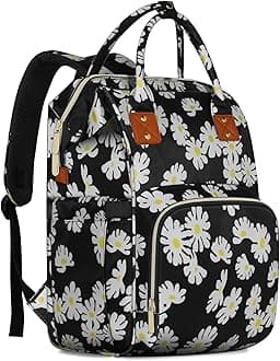 Femuar Diaper Bag Backpack Multifunction Maternity Diaper Bag for Baby Girls & Boys Large Capacity Travel Nappy Bags