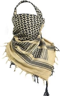 Cotton Shemagh Tactical Military Scarf Palestine Scarf for Men&Women