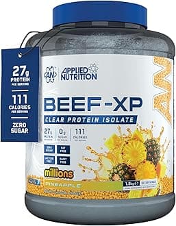 APPLIED NUTRITION BEEF-XP Clear Beef Protein Isolate 1.8kg (60 Servings) MILLIONS PINEAPPLE