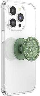 PopSockets: PopGrip - Stand and Grip for Mobile Phones and Tablets with an Interchangeable PopTop - Olive