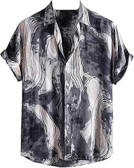 Leriya Fashion Shirts for Men || Rayon Splash Ink Printed