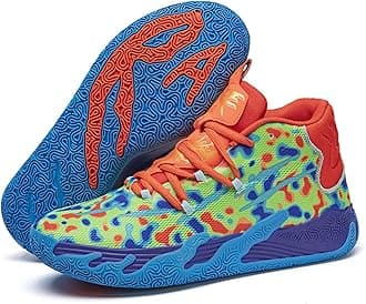 Men's Basketball Shoe Anti Slip Men's Basketball Shoe Men's Basketball Shoe Outdoor Sports Shoe(36 EU, F3)