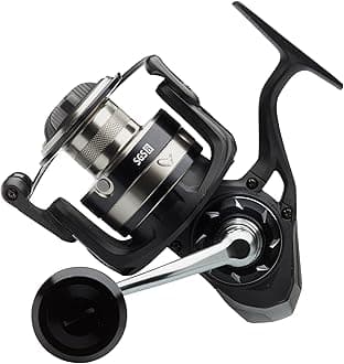 Savage GearSGS8 FD Saltwater Spinning Reel, Black