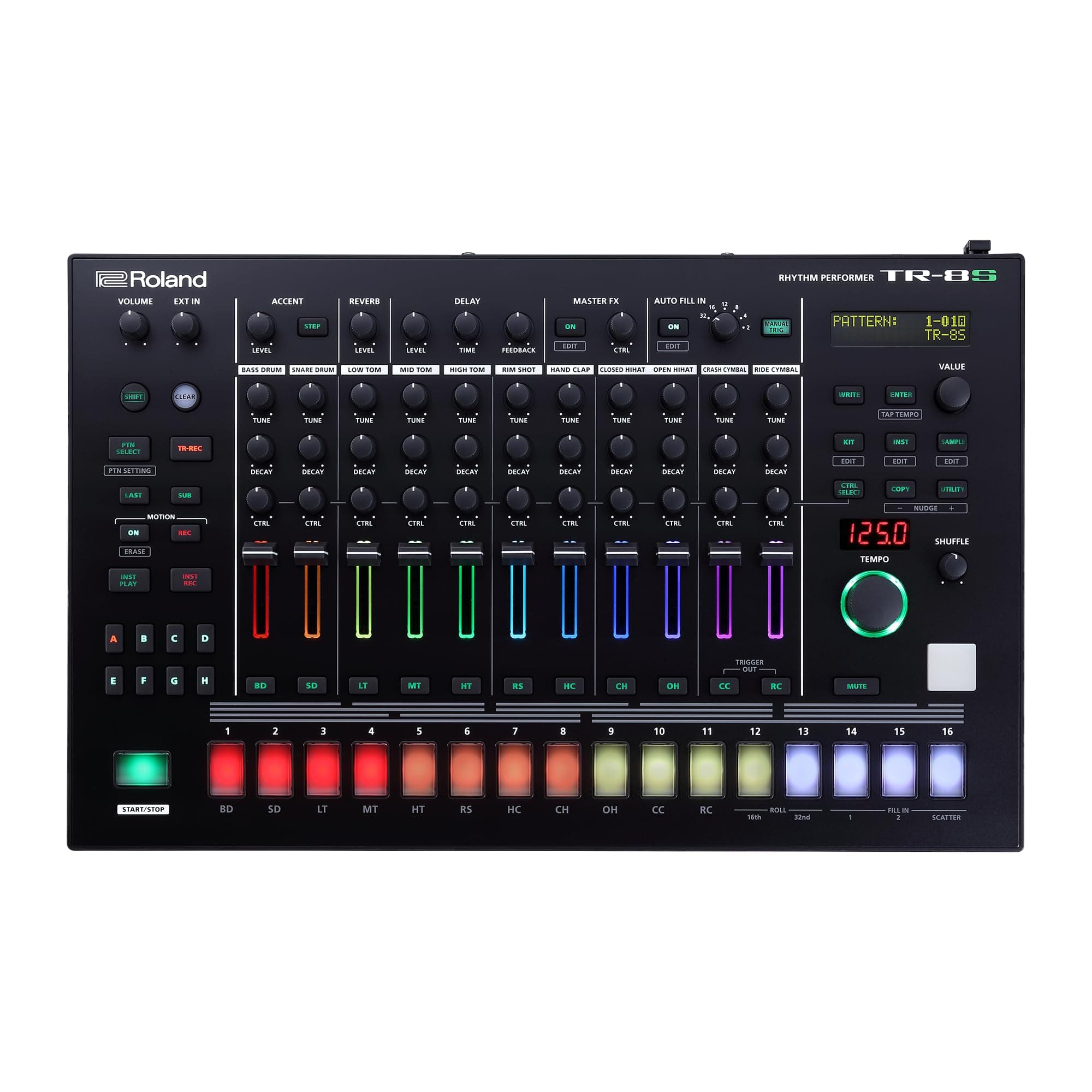 Aira Rhythm Performer TR-8S, Black