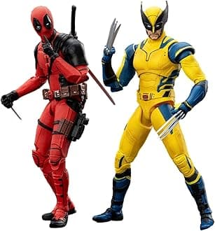 by Azurra New ZD Toy Deadpool & Wolverine Action Figure Toy Model Collection, Adult Collectible Figure Deadpool The Movie Edition