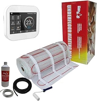 Electric Underfloor Heating kit 150w - 2.0m2 - White Smart WiFi Thermostat