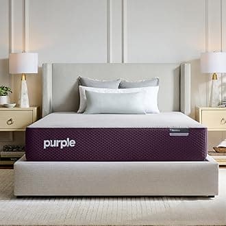 Purple Restore Mattress (Firm) – Split King, GelFlex Grid, Better Than Memory Foam, Temperature Neutral, Responsiveness, Breathability, Made in USA