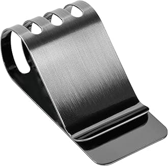 Money Clip Spring Steel Cash Clips Large Capacity Minimalist Front Pocket Wallet (Large Size)