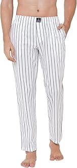 Urban Scottish Men's Lounge Pants 100% Cotton Men's Lounge Night Pant Comfortable Leisure-Wear Lower with an Elastic Waist-Band and Regular Fit Track Pants, Machine Washable Stay at Home