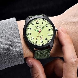 GenericQuartz Nylon Quartz Men's Wrist Waterproof Analog Watch Date Watches Men's Watch Watch Jewelry for Father Valentine's Day Easter